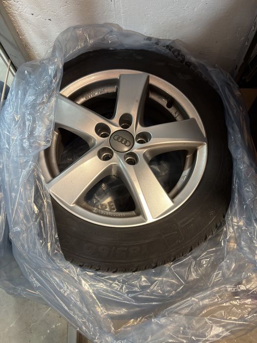 Jante Audi R15 echipate cu anvelope iarna