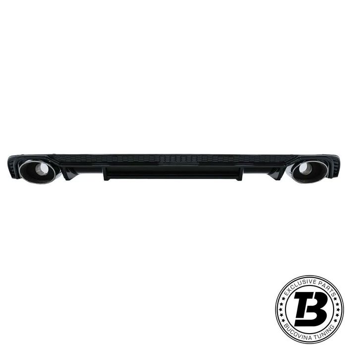 Difuzor Bara Spate cu Ornamente compatibil cu Audi A4 B9 RS4 Design