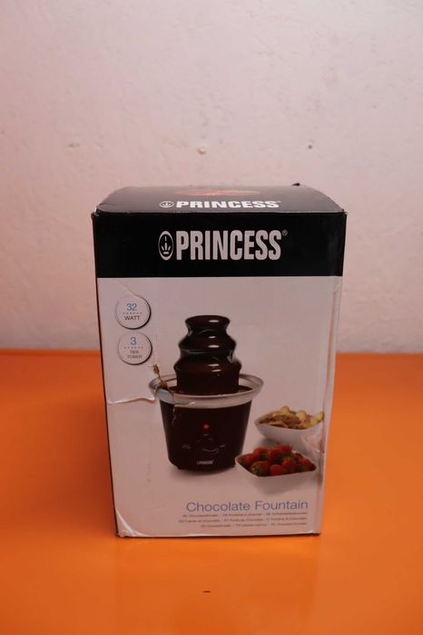 Шоколадов фонтан Princess, 32W, 0.4 л, Черен