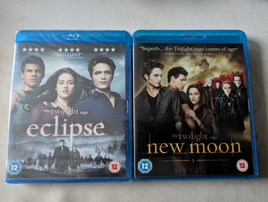 Здрач / Twilight част 2 и 3 на Blu-ray