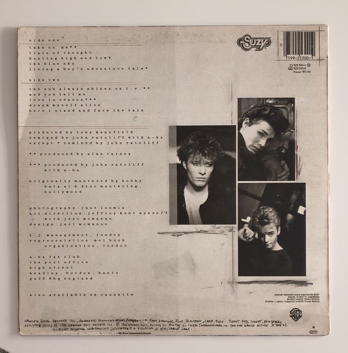 A-ha - Hunting High And Low (Vinyl, LP, Album)