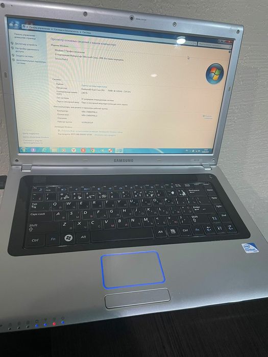 Продам офисный ноутбук samsung
