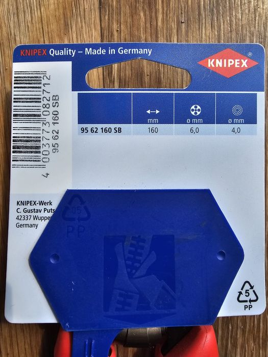 Clește cabluri Knipex 9562160
