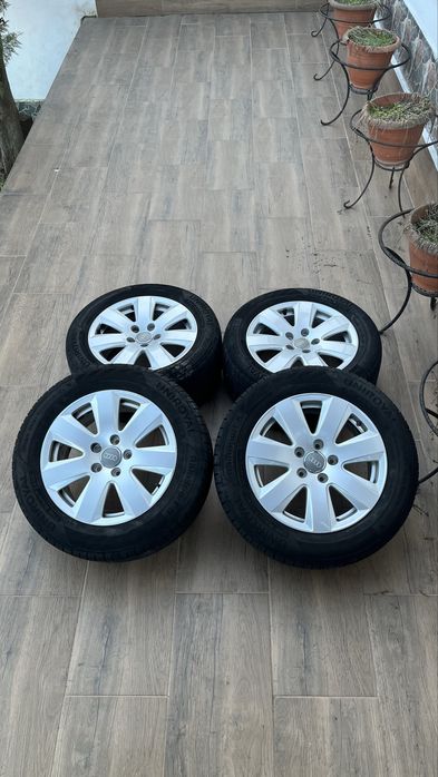 Jante R16 Audi originale/Jenți/Genți/Roți/Aliaj/Alu/Set/A3/A4/A6/Q2/Q3
