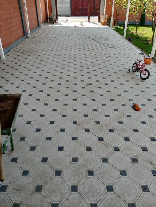 Укладка брусчатка