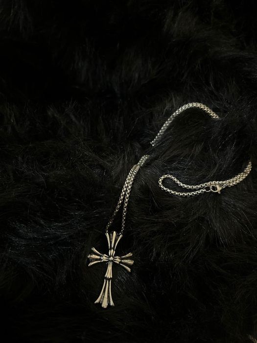 Lantisor Chrome Hearts Cross Pendant Necklace Stainless