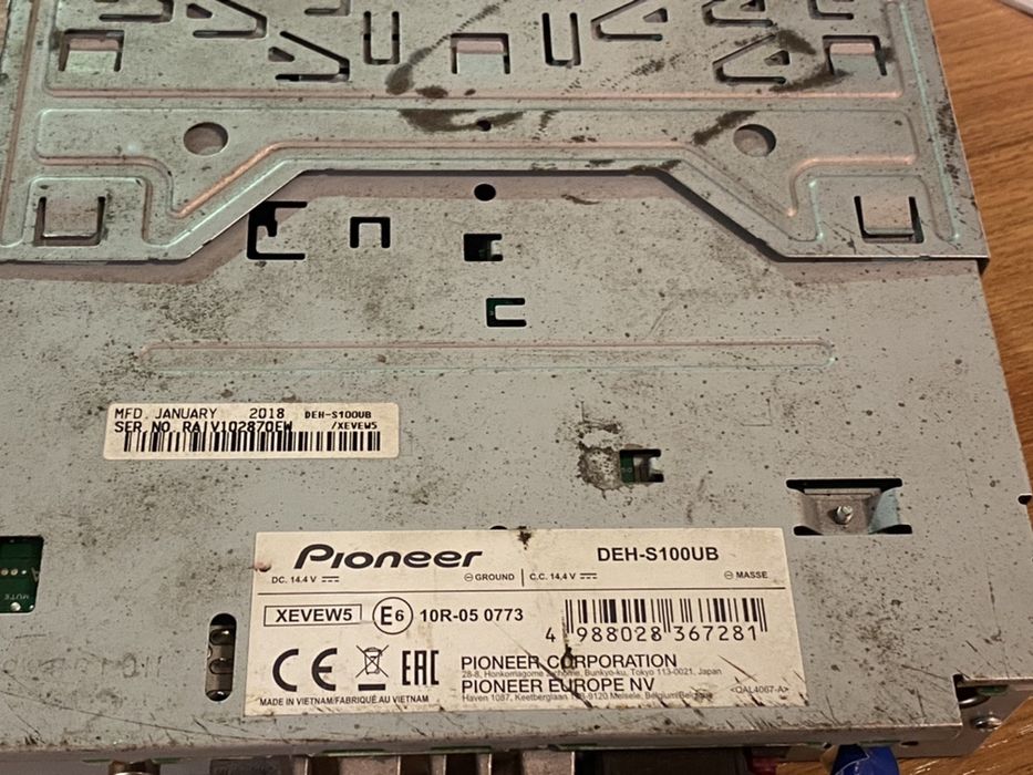 Автодиск с флашка Pioneer DEH-S100UB