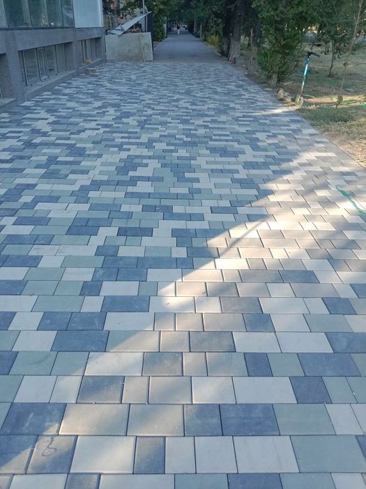 Укладка брусчатка