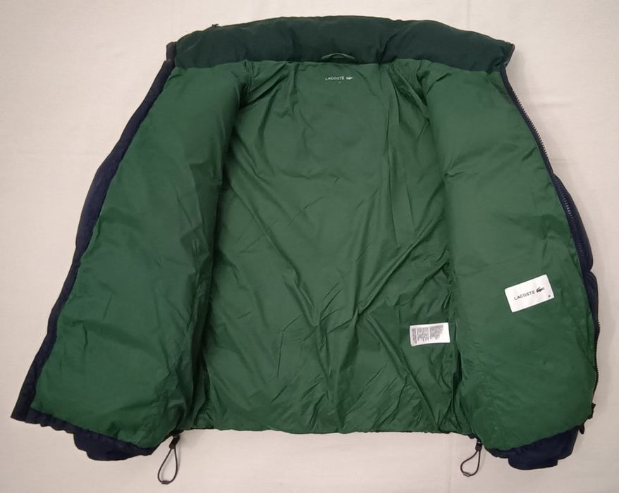 Lacoste Down Puffer Bomber Jacket оригинално пухено яке S топло зимно яке пухенка пух