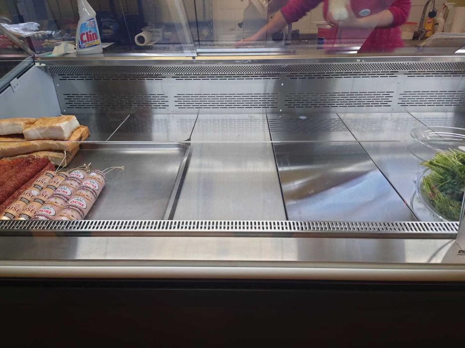 Vitrina orizontala / Mezeluri / Carne / FDI 160 cm - 90 CM expunere