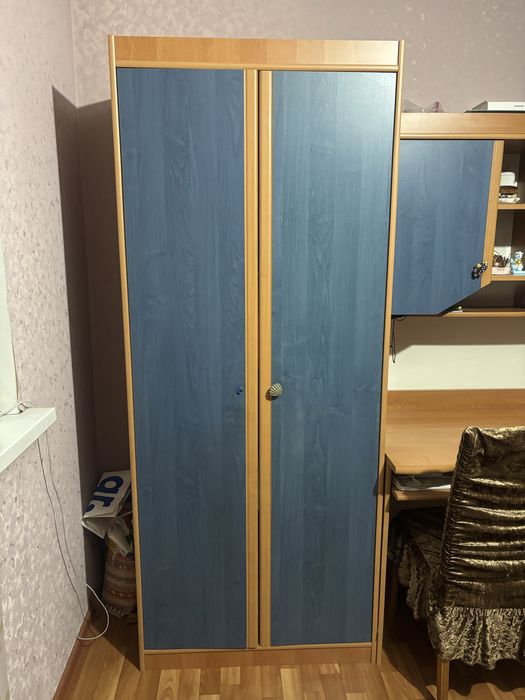 Детский шкаф с рабочим столом