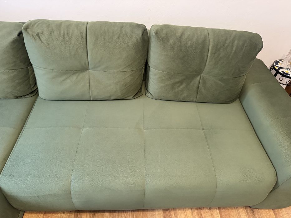 Vand coltar extensibil interschimbabil cu lada - 290x162x100 cm