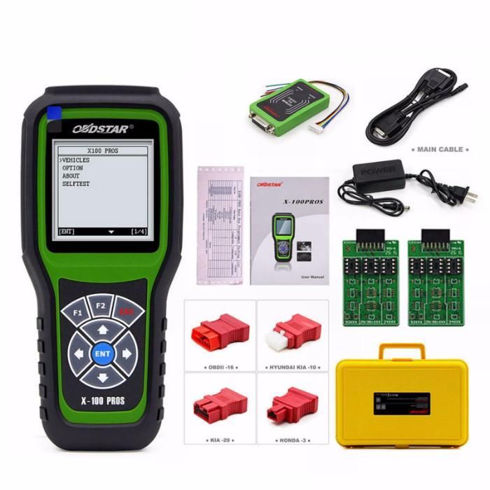 Tester OBDSTAR X-100 PRO X100 Programator chei (C + D + E) ORIGINAL