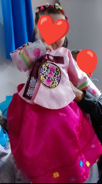 Ханбок (корейский костюм) на девочку продам