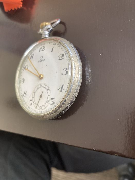 Оригинален швейцарски джобен часовник Omega