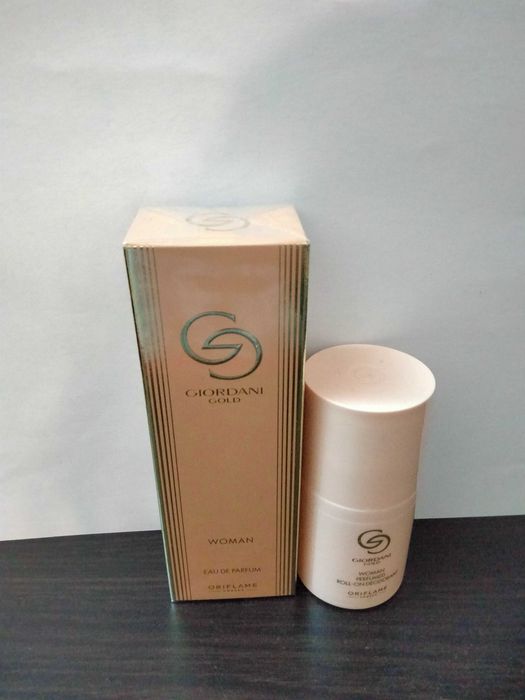 Set Giordani Gold Woman Oriflame ( parfum + deo roll-on )