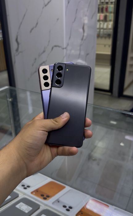 S21 qora 8/256 GB zur holatda