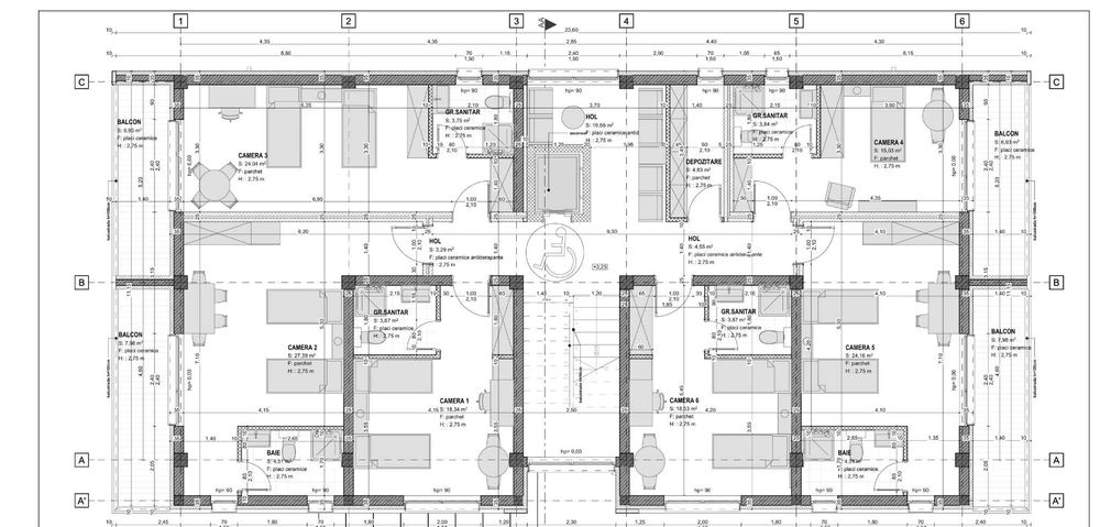 Teren cu autorizatie si proiect aprobat