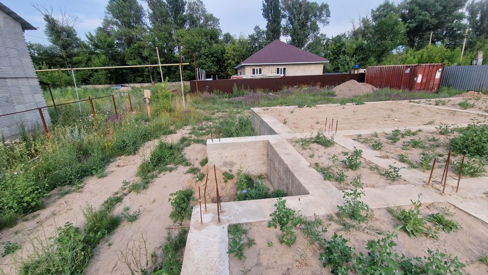 Құмтоған жер фундамент.