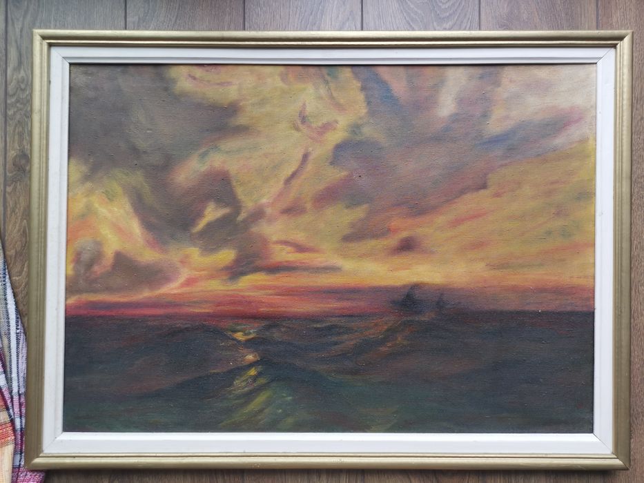 Tablou ulei pe panza răsărit/apus