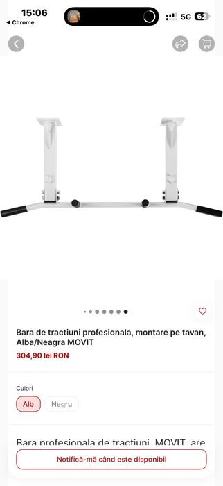 Bara de tractiuni slba de tavan noua Germany, pret 200 lei