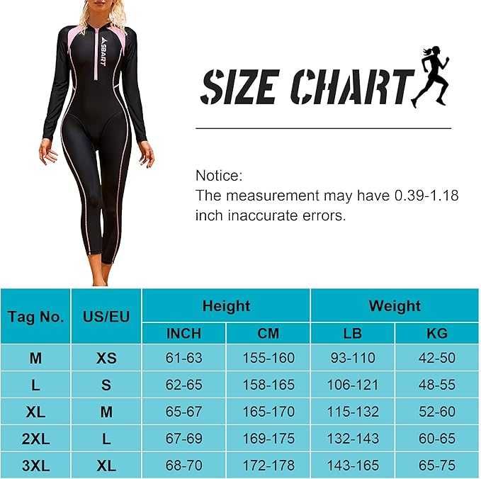 Costum baie întreg damă SBART UPF50+, neopren subțire, XL/EU M
