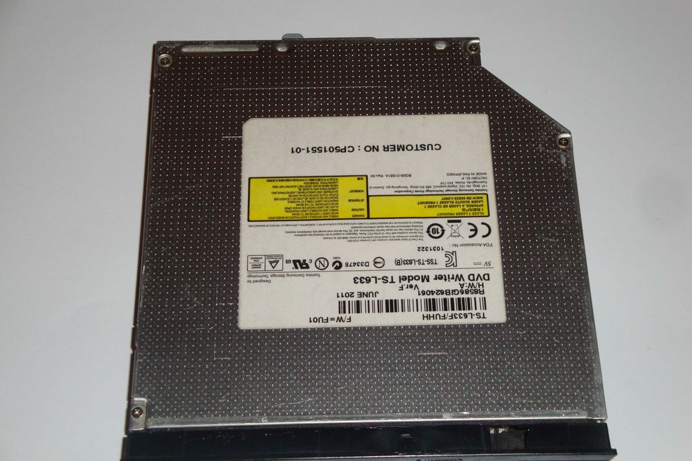 dvd-rw laptop super multi dvd rewriter model TS-L633 msata