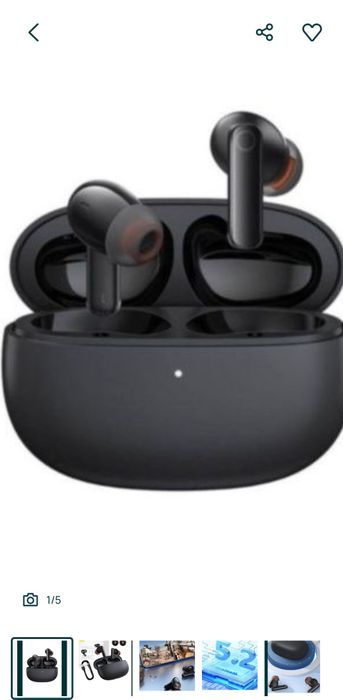 Casti wireless TWS Baseus Bowie MZ10, Bluetooth 5.2, autonomie totala