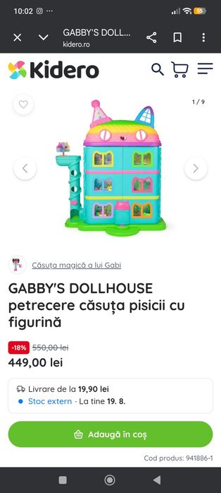 Gabby's Dollhouse party