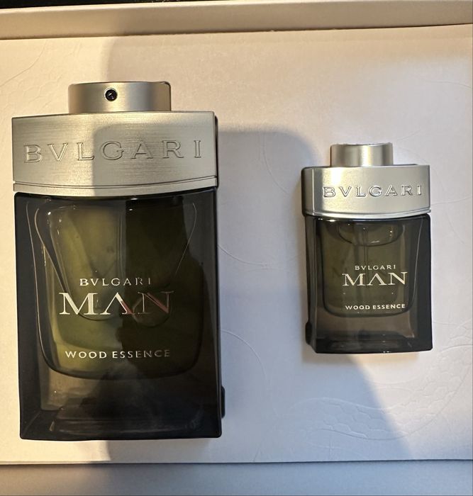 Set Cadou Bvlgari Man Wood Essence Apa de Parfum Original