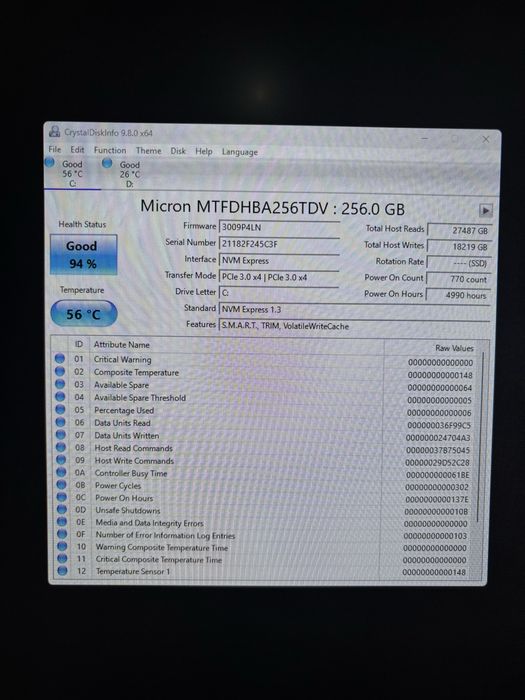 Геймърски компютър Ryzen 5600/RX5700/16 Ram/256 ssd/500GB hdd/500W
