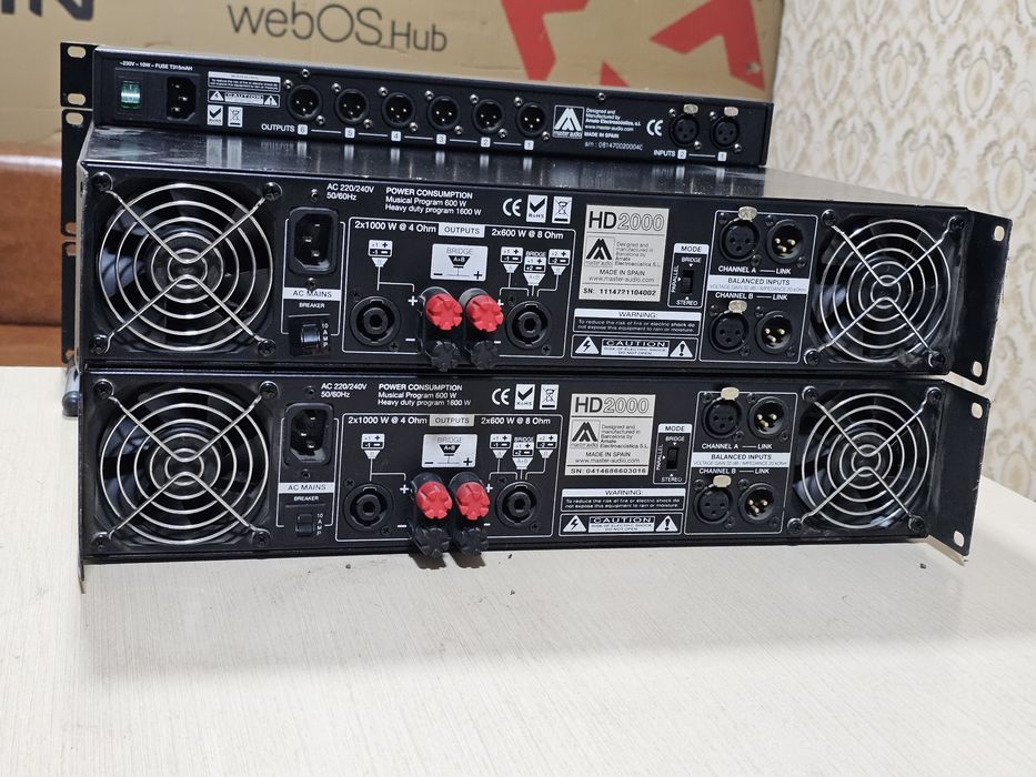 Усилитель, master audio HD2000, цифровой процессор master audio dsp206