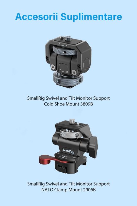 Camera Monitor FeelWorld F5 Pro X 4K Ecran Tactil 5.5" IPS + 2 Sisteme Prindere