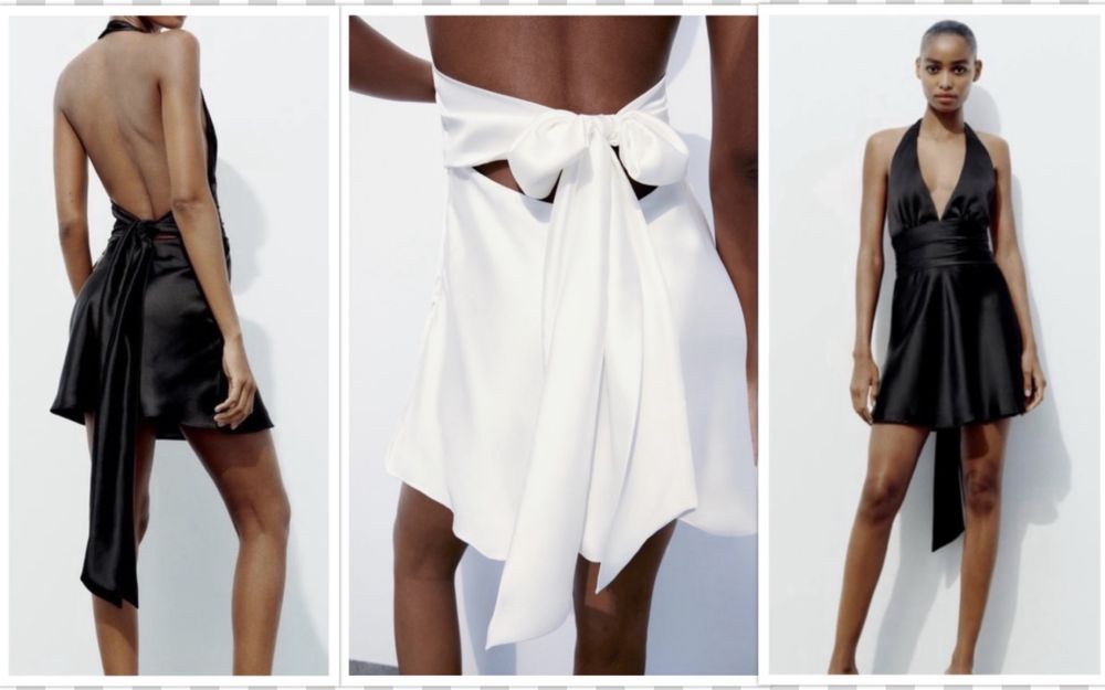 2 броя Нови Рокли Zara XS размер