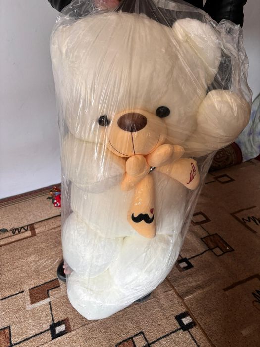 Белый мишка 1м новый