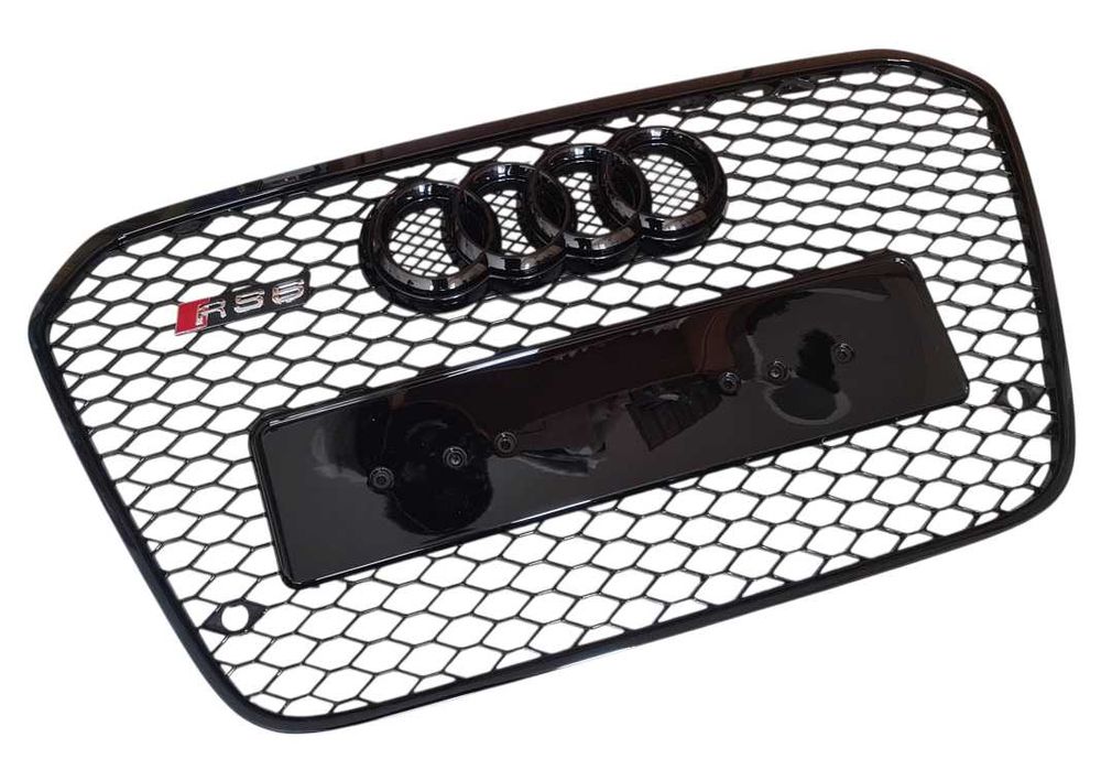 Предна Решетка RS6 Стил за Audi A6 C7 2013 - 2016!