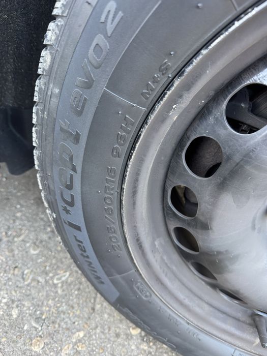 Jante Tabla 5x112 VW Audi Skoda Seat Anvelope Iarna Hankook