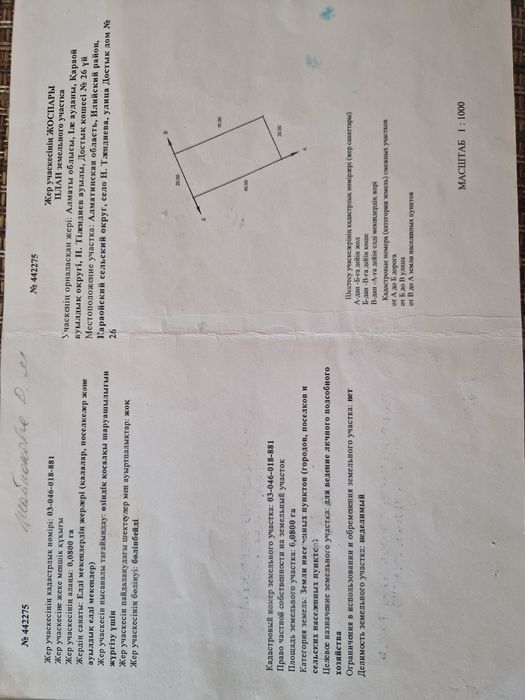 Участок в центре