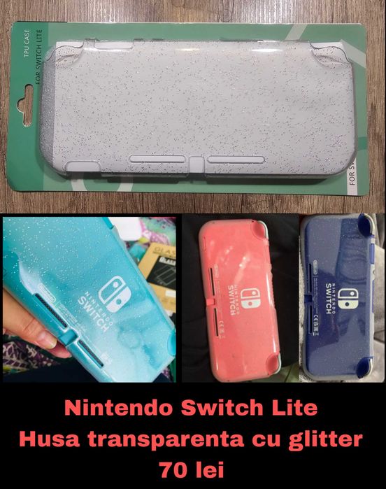Nintendo Switch Lite husa si folie