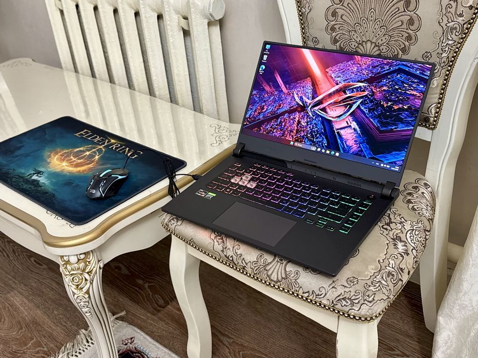 ASUS ROG 15 / RTX:3050Ti / Ryzen 7/ Мощный Игровой Ноутбук