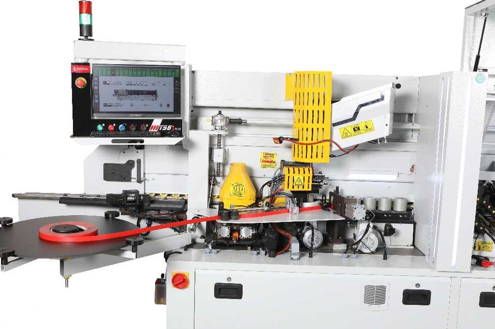 Masina Aplicat Cant ABS Industriala Completa cu Control PC Servo-Drive