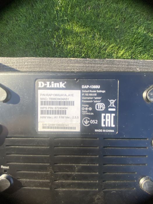 Точка доступа D-Link DAP-1360U