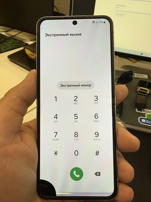 Битый Samsung ZFlip6