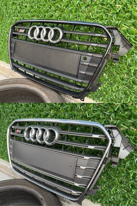 Решетка Audi S4 B8.5 Оригинална Ауди A4/S4 B8 Facelift решетка