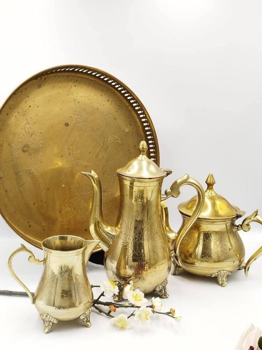 EEPNS silver plated ,Винтидж английски посребрен комплект
Винтидж