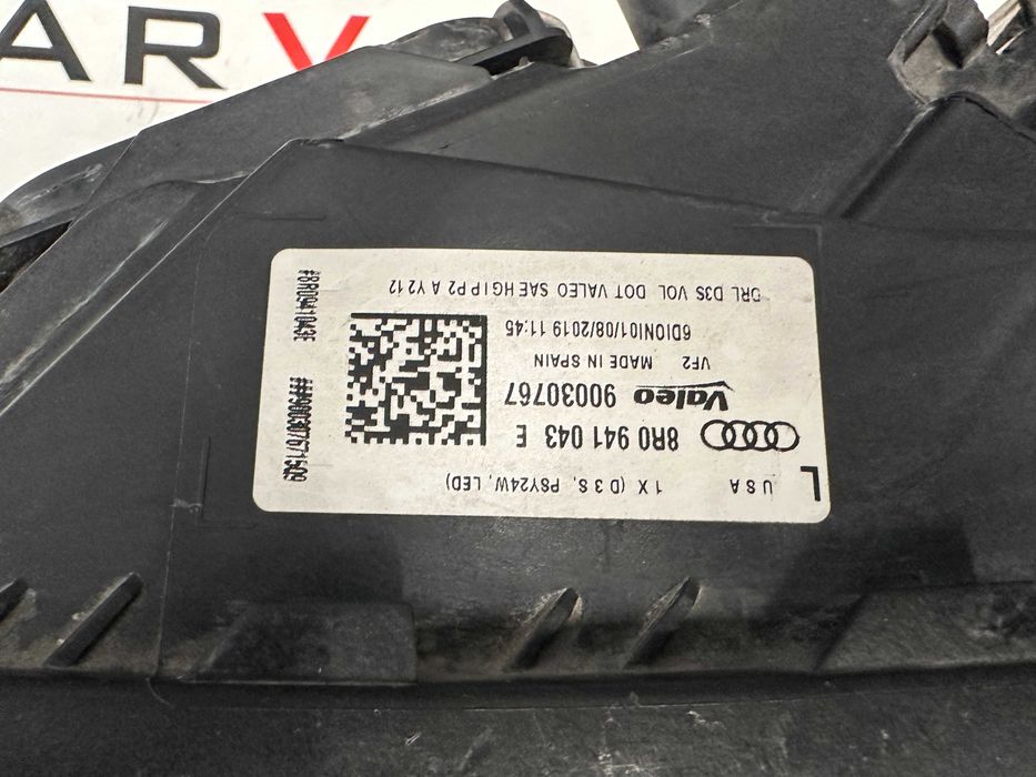 Фар фарове ляв Audi Q5 8R Facelift USA far farove Ауди Кю5 8Р Фейс