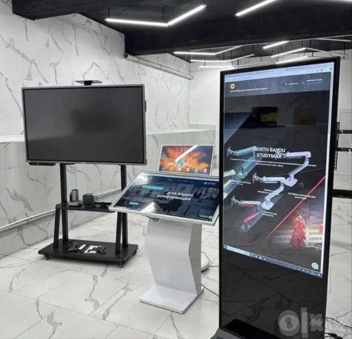 Интерактивные Инфокиоски 32до55 8/256GB I5 Windows 10 4K HDR OPS+ web