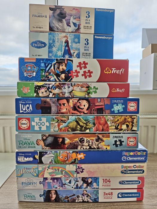 Пъзели Замръзнало кралство, Пес Паррул 20/25/36/48/49/50/100/104 части