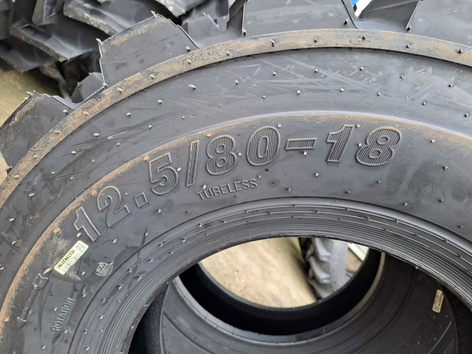 12.5/80-18 FORERUNNER cu 12 pliuri anvelope BULDO cauciucuri noi