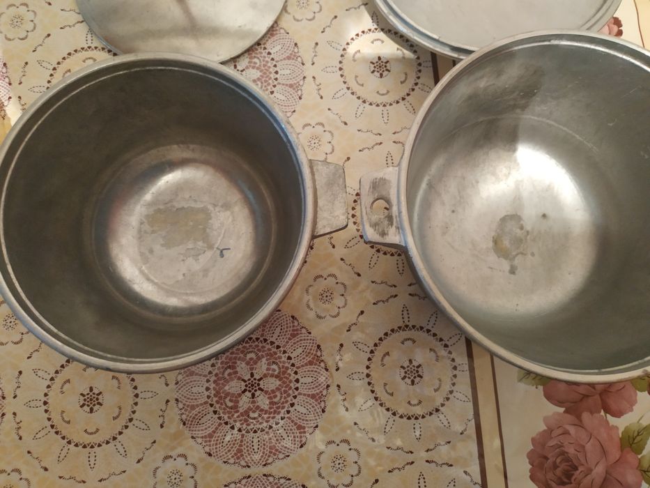 Казан из пищевого дюралюминия СССР на 2 литра новый.